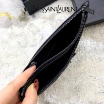 YSL 504922-03  原版皮聖羅蘭MONOGRAM魚子醬手拿包原版小牛皮