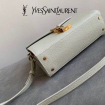 YSL 532753-04   原版皮聖羅蘭新款小號Cassandra手腕款郵差包