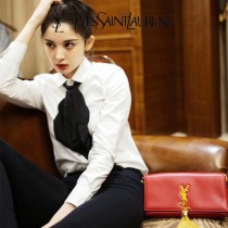 YSL 604276-02 原版皮聖羅蘭Kate99小羊皮鏈條包