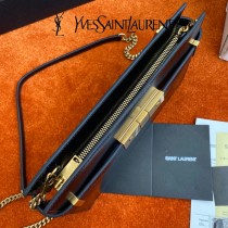 YSL  636478 原版皮聖羅蘭 曼哈頓Box鏈條款