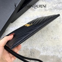 YSL 584719-01 原版皮聖羅蘭手提手拿包