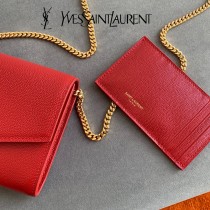 YSL 607788-01  原版皮聖羅蘭UOTOWN魚子醬迷妳信封包