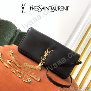 YSL 604276-01 原版皮聖羅蘭Kate99小羊皮鏈條包