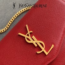 YSL 607788-01  原版皮聖羅蘭UOTOWN魚子醬迷妳信封包