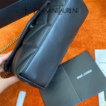 YSL 620333-04  原版皮聖羅蘭 LOULOUPUFFE迷妳號絎縫小羊皮包