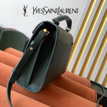 YSL 532753-02   原版皮聖羅蘭新款小號Cassandra手腕款郵差包