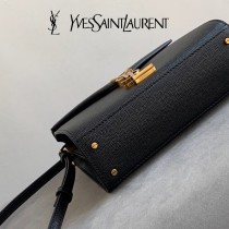 YSL 532753-06   原版皮聖羅蘭新款小號Cassandra手腕款郵差包