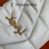 YSL 620333-01  原版皮聖羅蘭 LOULOUPUFFE迷妳號絎縫小羊皮包