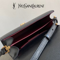 YSL 532753-06   原版皮聖羅蘭新款小號Cassandra手腕款郵差包