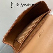 YSL 623097-01  原版皮聖羅蘭Kaia馬鞍包mini號