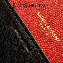 YSL 607788-01  原版皮聖羅蘭UOTOWN魚子醬迷妳信封包