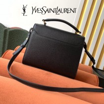 YSL 532753-06   原版皮聖羅蘭新款小號Cassandra手腕款郵差包