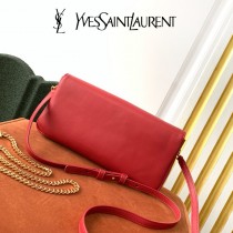 YSL 604276-02 原版皮聖羅蘭Kate99小羊皮鏈條包