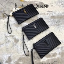 YSL 584719-01 原版皮聖羅蘭手提手拿包