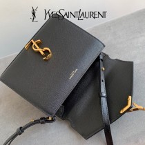 YSL 532753-06   原版皮聖羅蘭新款小號Cassandra手腕款郵差包