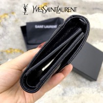 YSL 403943-03  原版皮聖羅蘭MONOGRAM三折短款錢包