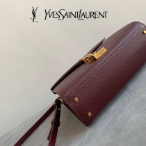 YSL 532753-05   原版皮聖羅蘭新款小號Cassandra手腕款郵差包