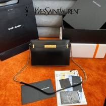 YSL  636478 原版皮聖羅蘭 曼哈頓Box鏈條款