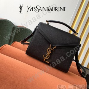 YSL 532753-06   原版皮聖羅蘭新款小號Cassandra手腕款郵差包