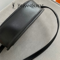 YSL 623097-02  原版皮聖羅蘭Kaia馬鞍包mini號