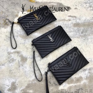 YSL 584719-01 原版皮聖羅蘭手提手拿包