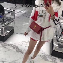 YSL  634895-01  原版皮聖羅蘭KATE真皮腰包