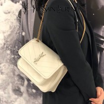 YSL 498892-02  原版皮聖羅蘭新款Niki小號郵差包