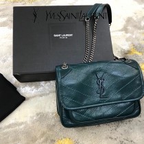 YSL 533037-03  原版皮聖羅蘭NIKI 小號郵差包