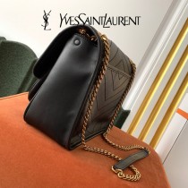 YSL 498894-001  原版皮聖羅蘭新款Niki中號郵差包