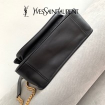 YSL 498894-001  原版皮聖羅蘭新款Niki中號郵差包