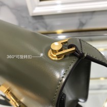 YSL 585060-03  原版皮聖羅蘭 CARRE SATCHEL 文藝且性冷淡的經典box包型