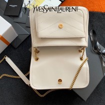 YSL 498892-02  原版皮聖羅蘭新款Niki小號郵差包