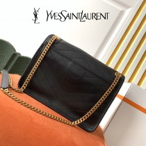 YSL 498894-001  原版皮聖羅蘭新款Niki中號郵差包