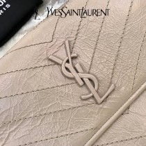 YSL 498894-07  原版皮聖羅蘭NIKI 中號郵差包