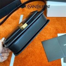 YSL 634305-06  原版皮聖羅蘭 SolferionBox中號郵差包