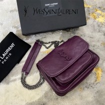 YSL 533037-04  原版皮聖羅蘭NIKI 小號郵差包