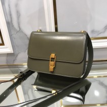 YSL 585060-03  原版皮聖羅蘭 CARRE SATCHEL 文藝且性冷淡的經典box包型