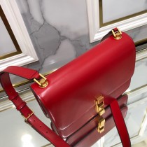 YSL 585060-01  原版皮聖羅蘭 CARRE SATCHEL 文藝且性冷淡的經典box包型