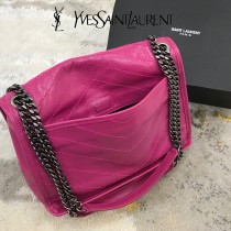 YSL 498894-04  原版皮聖羅蘭NIKI 中號郵差包