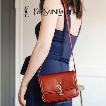 YSL 634306-02  原版皮聖羅蘭 SolferionBox小號郵差包