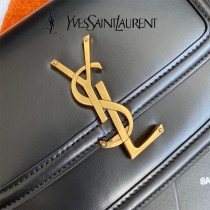 YSL 634306-01  原版皮聖羅蘭 SolferionBox小號郵差包