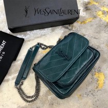 YSL 533037-03  原版皮聖羅蘭NIKI 小號郵差包