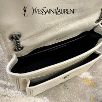 YSL 533037-011  原版皮聖羅蘭NIKI 小號郵差包