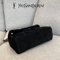 YSL 577475-002  原版皮聖羅蘭新款LouLou PUFFER麂皮小號肩背斜背包