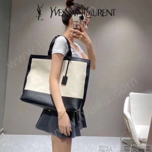 YSL 619757-02   原版皮聖羅蘭新款 ️SHOPPING TAG 購物袋