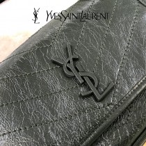 YSL 533037-06  原版皮聖羅蘭NIKI 小號郵差包