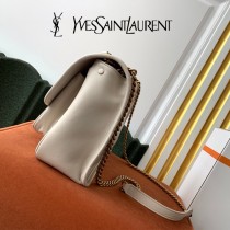 YSL 498894-002  原版皮聖羅蘭新款Niki中號郵差包