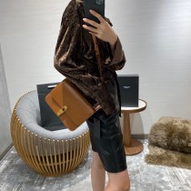 YSL 585060-02  原版皮聖羅蘭 CARRE SATCHEL 文藝且性冷淡的經典box包型