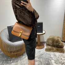 YSL 585060-02  原版皮聖羅蘭 CARRE SATCHEL 文藝且性冷淡的經典box包型