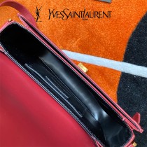 YSL 634305-02  原版皮聖羅蘭 SolferionBox中號郵差包